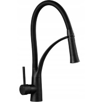 Grifo monomando de cocina Rea Gaspar negro mate (REA-B0233)