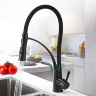 Grifo monomando de cocina Rea Gaspar negro mate (REA-B0233)