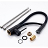 Grifo monomando de cocina Rea Gaspar negro mate (REA-B0233)