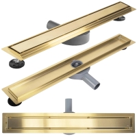 desagüe Rea Neox Pro oro cepillado 100 (REA-G2850)