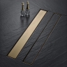drain Rea Neox Pro brushed gold 100 (REA-G2850)