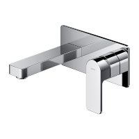 Mezclador de lavabo empotrado Omnires Baretti, cromado (BA7815CR)