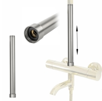 Adaptador de barra de extensión de ducha Rea níquel mate (REA-K7703)