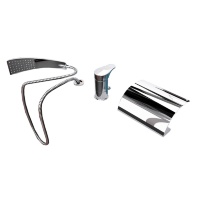 Mezclador de baño Rea Azur cromado (REA-B0456)