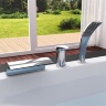 Mezclador de baño Rea Azur cromado (REA-B0456)