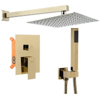 Juego de ducha Rea Bento oro claro (REA-P4893)