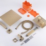 Juego de ducha Rea Bento oro claro (REA-P4893)