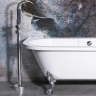 Bañera acrílica Rea Korfu 170x76,5 + sifón + válvula de fondo (REA-W5690)