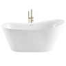 ванна акриловая Rea Lusso Slim 170x74 отдельностоящая, белая (REA-W0504)