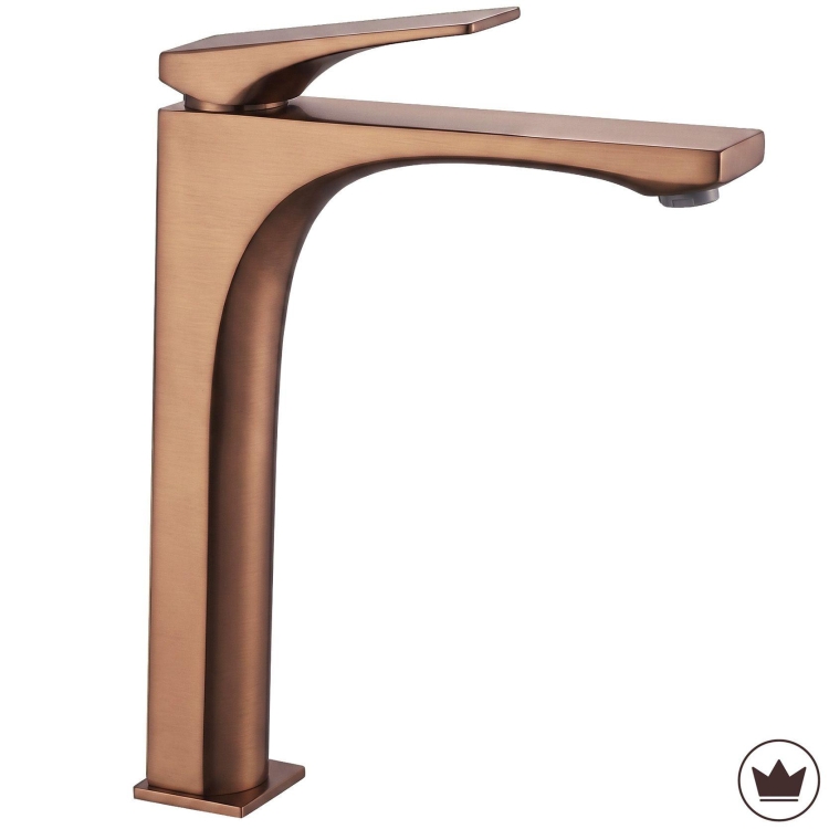 смеситель для умывальника Rea Joe Premium high brushed copper (REA-B8948)