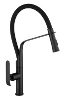 Grifo monomando de cocina Rea Castor negro (REA-B6935)