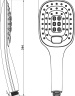 shower system Omnires Parma black matt (PM7444BL)