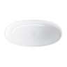Bañera Omnires Shell 160x75 ovalada blanca (SHELLWWBP)