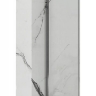 shower wall Rea Molier 90x190 safety glass, transparent, chrome (REA-K8535)
