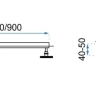trap Rea Greek Pro gold 800 mm (REA-G8029)