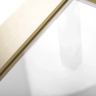 shower door Rea Rapid Slide 100x195 safety glass, transparent, gold (REA-K4707)