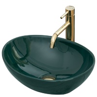 Lavabo Rea Sofia 34,5x41 verde (REA-U8543)