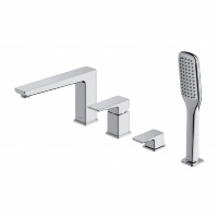 Mezclador de baño Omnires Parma cromado (PM7432CR)