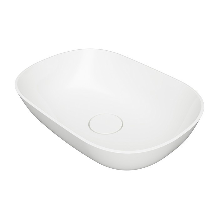 washbasin Omnires Silk 35x50 white (SILK500BP)