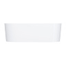 stone bathtub Omnires Ovo 160x75 oval white (OVOWWBP)