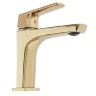 Mezclador de lavabo Rea Rusel dorado (REA-B2033)