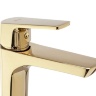 Mezclador de lavabo Rea Rusel dorado (REA-B2033)
