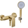 Mezclador de baño y ducha Rea Verso dorado (REA-B6566)