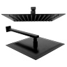 Conjunto de ducha empotrado Rea Fenix negro (REA-P6920)