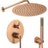 душевая система Rea Argon brushed copper + box скрытого монтажа (REA-P4330)