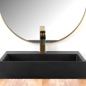 washbasin Rea Goya 37x50 black matt (REA-U8778)