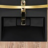 washbasin Rea Goya 37x50 black matt (REA-U8778)