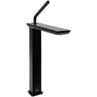 Mezclador de lavabo Rea Modo alto, negro (REA-B5664)