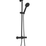 Sistema de ducha Rea Bliss negro con termostato (REA-P8804)