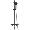 Sistema de ducha Rea Bliss negro con termostato (REA-P8804)