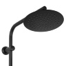 Sistema de ducha Rea Bliss negro con termostato (REA-P8804)