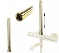 Adaptador Rea para barra de extensión de ducha dorado (REA-K7702)