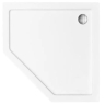 Bandeja Rea Diamond 80x80 blanca (REA-K8544)
