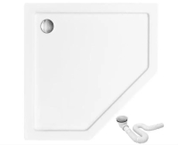 Bandeja Rea Diamond 80x80 blanca (REA-K8544)