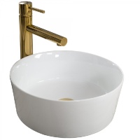 Lavabo Rea Ida 36x36 blanco (REA-U7400)