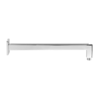 Omnires chrome overhead shower bracket 37 cm (RA12CR)
