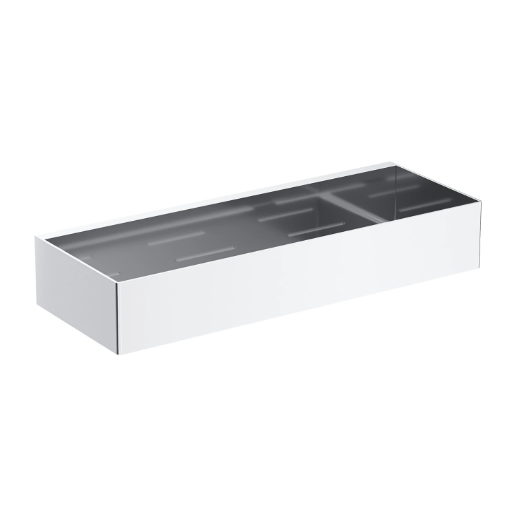 Omnires Uni polished chrome shelf (UN10335CR)