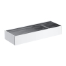 Omnires Uni polished chrome shelf (UN10335CR)