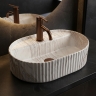 умывальник Rea Marcela Kallisto 50x36 матовый, бежевый (REA-U3514)