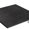 tray Rea Stone 90x90 square black (REA-K9601)