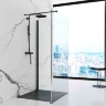 tray Rea Stone 90x90 square black (REA-K9601)