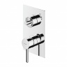 concealed bath and shower mixer Omnires Y chrome (Y1237/KCR)