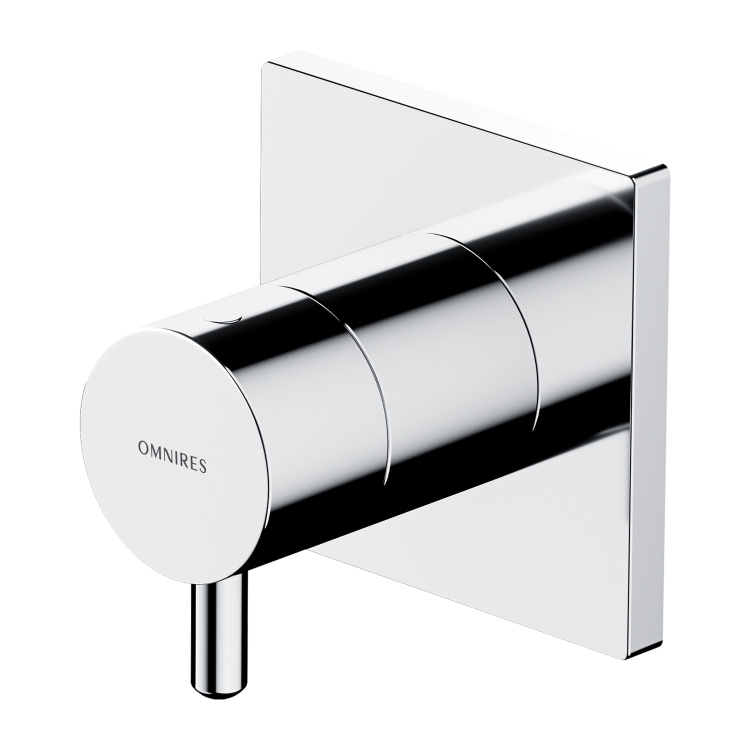 Mezclador de baño y ducha cromado Omnires Y (Y1263/KCR)