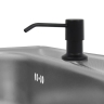 liquid soap dispenser Rea black (BAT-00100)