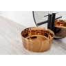 washbasin Rea Ida 36x36 rose gold (REA-U7401)