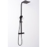 Sistema de ducha Rea Jet negro (REA-P9411)